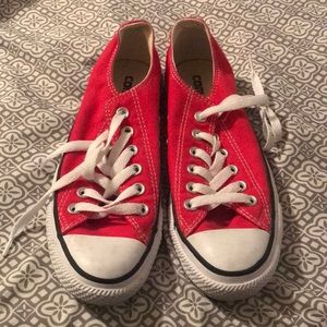 Red converse